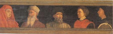 Florentine School Five Masters of the Florentine Renaissance (mk05) Norge oil painting art
